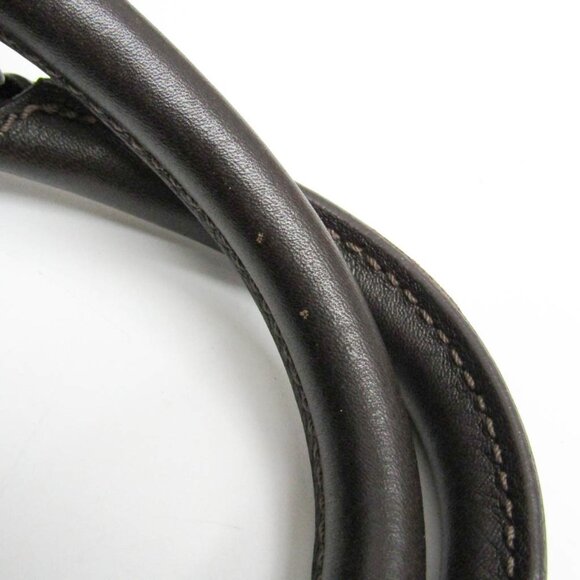 GUCCI Authentic Brown Leather Boston Bag - Picture 8 of 15